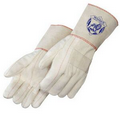 Heavy Duty Hot Mill Canvas Gloves w/ Burlap Lining